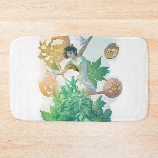 Item preview, Bitcoin Water Fountain Pastel Rough  designed and sold by wojysmokes.