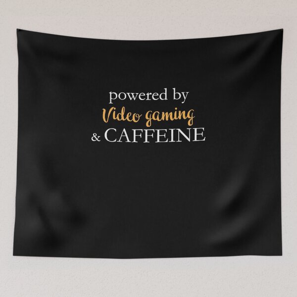 Item preview, Powered By Video Gaming And Caffeine designed and sold by theredteacup.