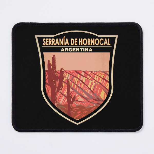 Item preview, Serrania De Hornocal Argentina Badge designed and sold by KrisSidDesigns.