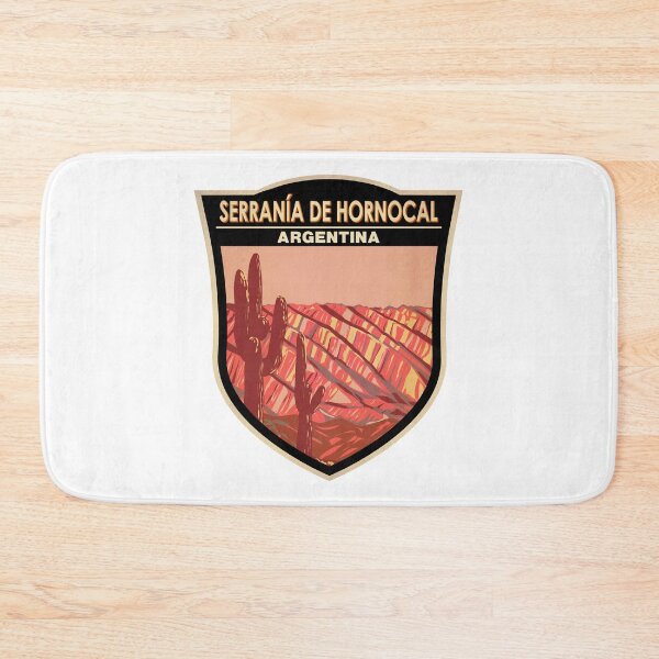 Item preview, Serrania De Hornocal Argentina Badge designed and sold by KrisSidDesigns.