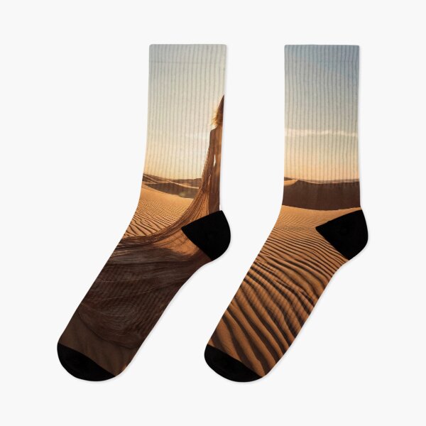 Item preview, woman in the desert at sunset designed and sold by Rafael-Wong.
