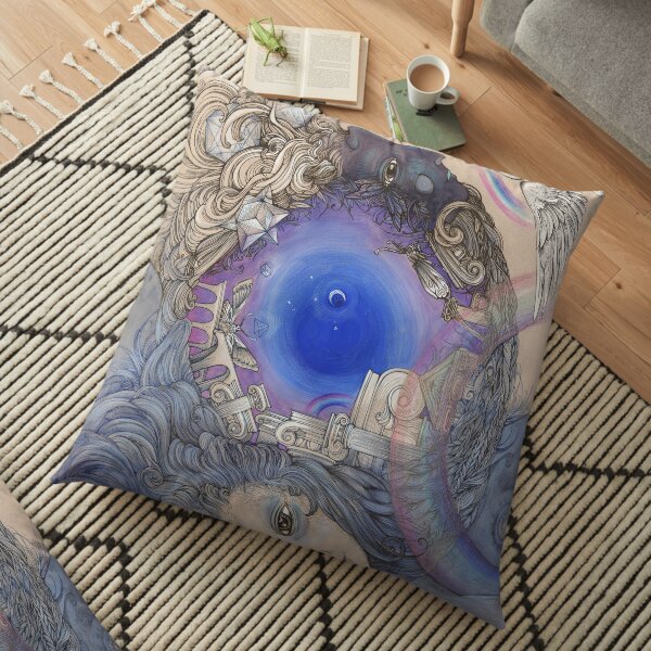 The Metaphysical Head Floor Pillow