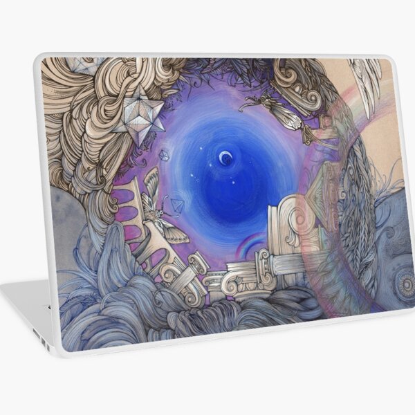 The Metaphysical Head Laptop Skin