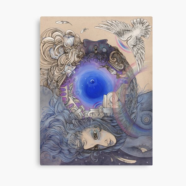 The Metaphysical Head Canvas Print