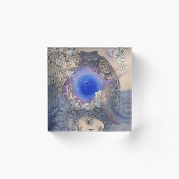 The Metaphysical Head Acrylic Block