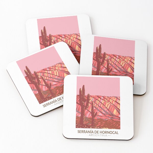 Item preview, Serrania De Hornocal Argentina Travel Art Vintage designed and sold by KrisSidDesigns.