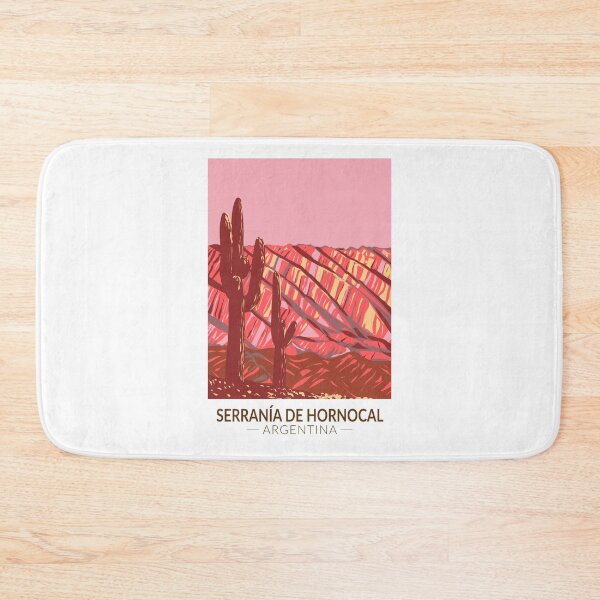 Item preview, Serrania De Hornocal Argentina Travel Art Vintage designed and sold by KrisSidDesigns.