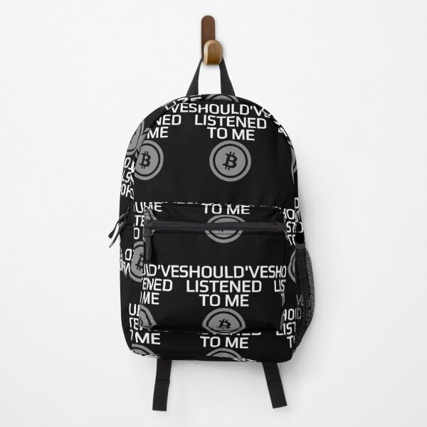 Item preview, Should've Listened To Me Bitcoin Crypto HODL BTC   	 designed and sold by tyskvork46.