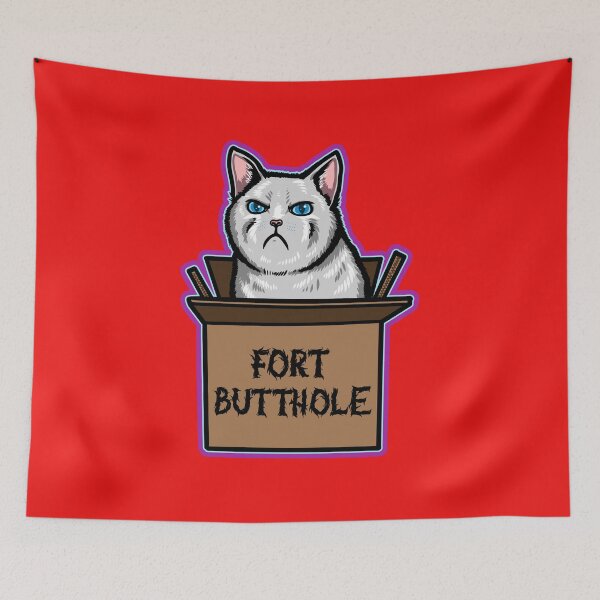 Item preview, Angry Kitty Fort designed and sold by crizltron.