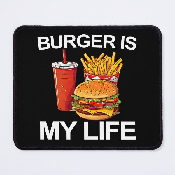 Item preview, BURGER IS MY LIFE designed and sold by Lycoris Design Lab.