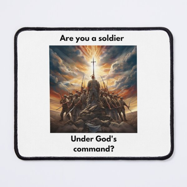 Item preview, Are you a soldier under God's command? designed and sold by STO1KA.
