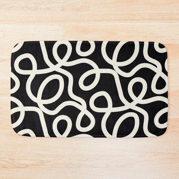 Item preview, Oh Happy Day White and Black Loop-de-Loops designed and sold by bethmcmillian.