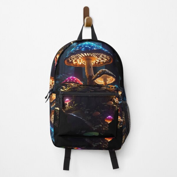Item preview, Magic Mushroom Forest Illuminating in the darkness of Midnight designed and sold by wojysmokes.