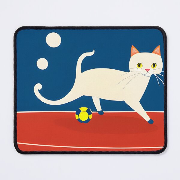 Item preview, Cat with Ball. designed and sold by Visuals-60.