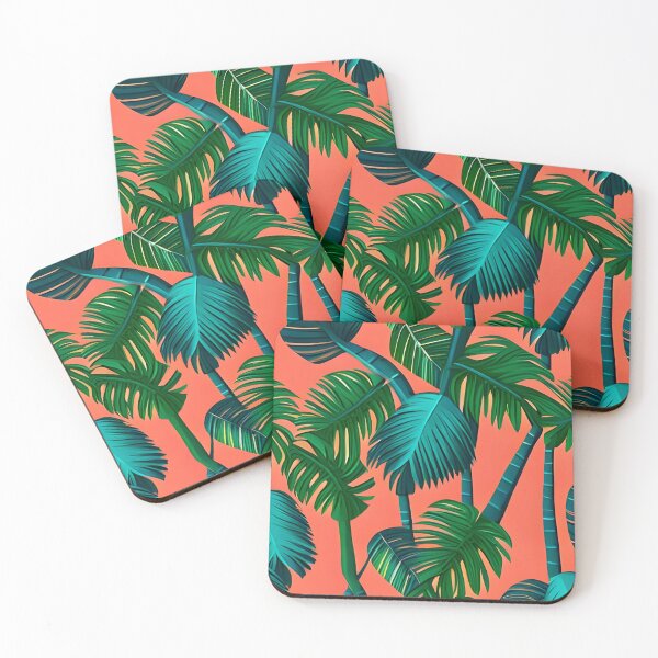 Item preview, Palm Tree Pattern Orange  designed and sold by Simply The West Prints.