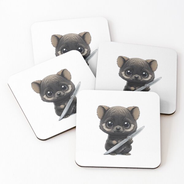 Item preview, Animals with knives designed and sold by JapKo.