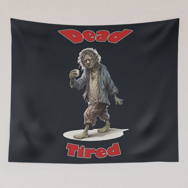 Item preview, Dead Tired Zombie designed and sold by Richard-Y.