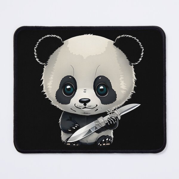 Item preview, Animals with knives - Panda designed and sold by JapKo.