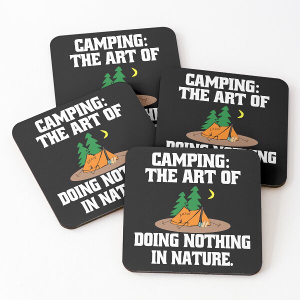 Item preview, Funny Camper Design Camping: The Art Of Doing Nothing In Nature designed and sold by fantasticdesign.
