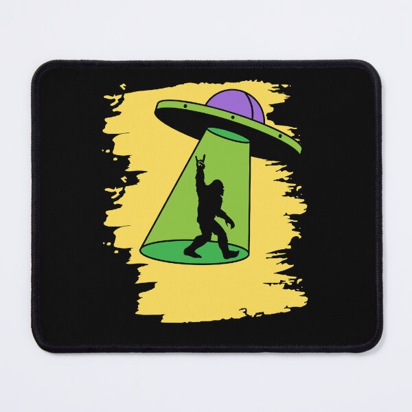 Item preview, Cryptid Enigma Unveiled: Bigfoot Alien Abduction and the Reality of Bigfoot Silhouette designed and sold by Drzamag.