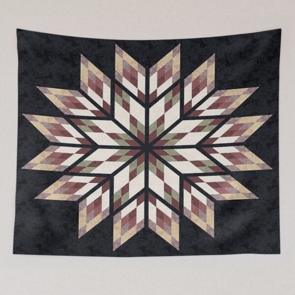 Item preview, patchwork quilt dahlia designed and sold by GLORY-LIFE.