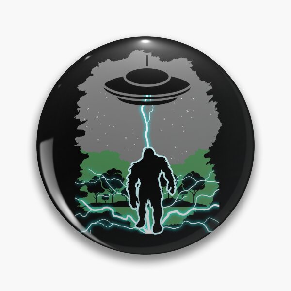 Item preview, Cryptid Enigma Unveiled: Bigfoot Alien Abduction and the Reality of Bigfoot Silhouette designed and sold by Drzamag.