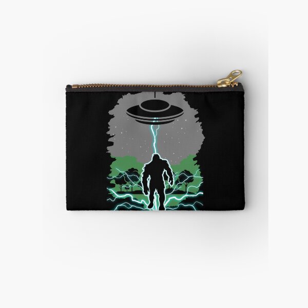 Item preview, Cryptid Enigma Unveiled: Bigfoot Alien Abduction and the Reality of Bigfoot Silhouette designed and sold by Drzamag.