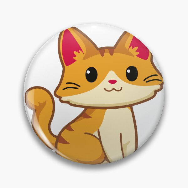 Item preview, Orange Tabby Cat Cartoon Kawaii designed and sold by staplerfruit.