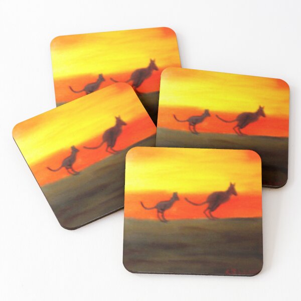 Item preview, Roos @ Sunset, Australia.  designed and sold by C J Lewis.
