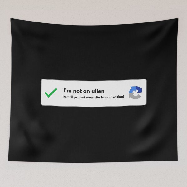 Item preview, I'm not an alien but I'll protect your site from invasion  designed and sold by yoshra.
