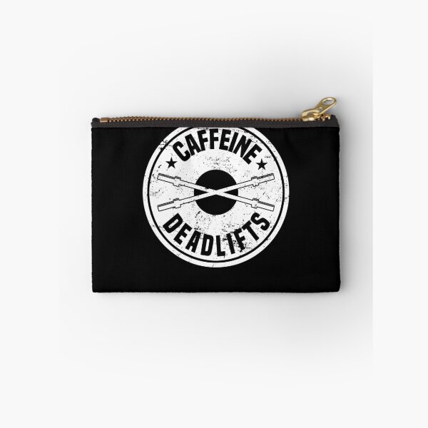 Item preview, Caffeine and Deadlifts T-Shirt, Weight Lifting Powerlifter designed and sold by 14thFloor.