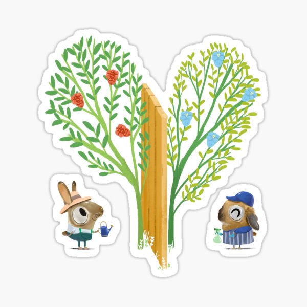 Love Grows Sticker