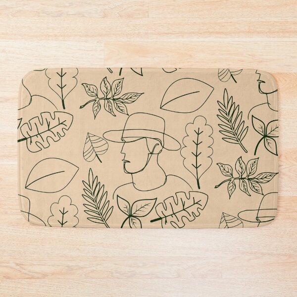 Item preview, Line Art Farm Worker and Plants designed and sold by ThiagoSDantas.