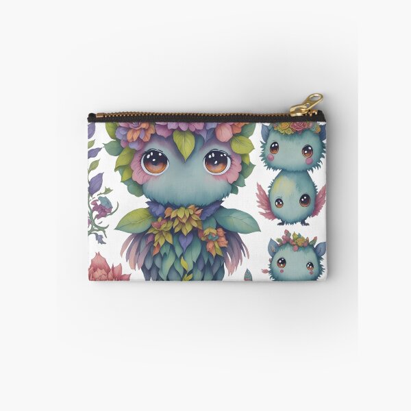 Item preview, Little monsters, Little devils with flower theme designed and sold by Piniatá P.
