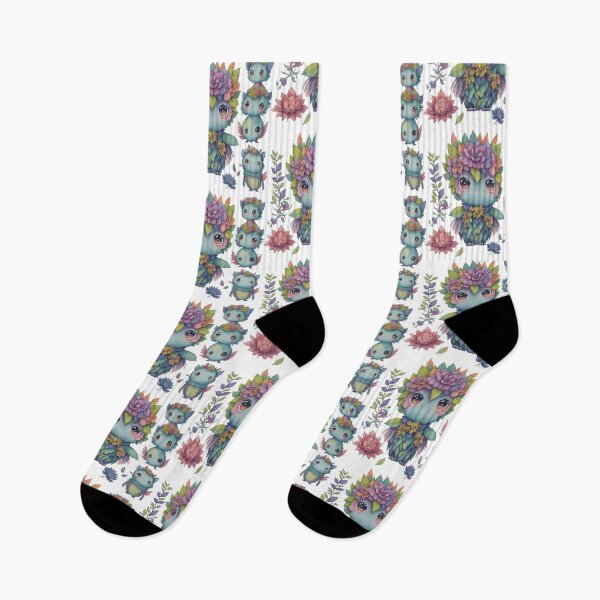 Item preview, Little monsters, Little devils with flower theme designed and sold by Piniatá P.