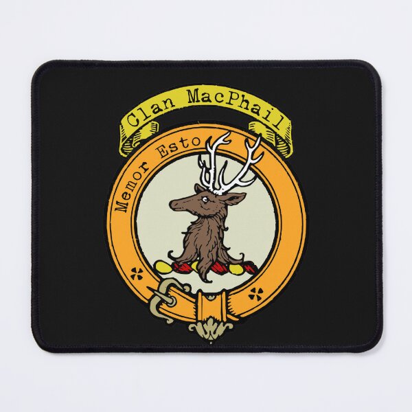 Item preview, MacPhail Scottish Clan Surname crest designed and sold by BagTown Clans.