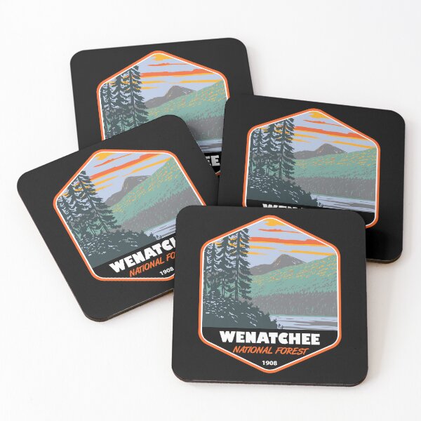 Item preview, Okanogan Wenatchee National Forest Washington Vintage Emblem designed and sold by KrisSidDesigns.