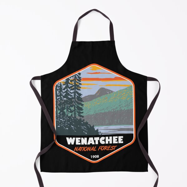 Item preview, Okanogan Wenatchee National Forest Washington Vintage Emblem designed and sold by KrisSidDesigns.