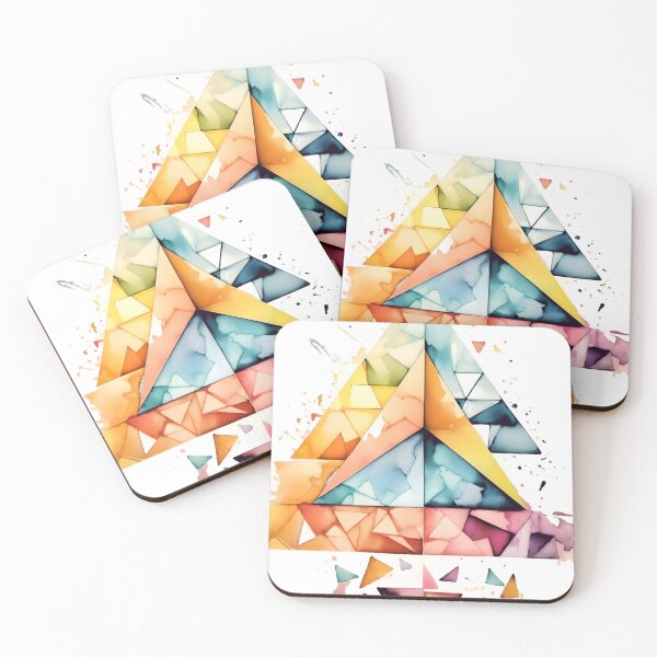 Item preview, Triangles in Color  designed and sold by FocalFrenzy.