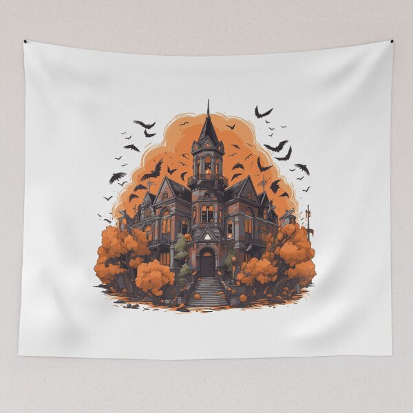 Item preview, Haunted mansion designed and sold by RetroPrints.