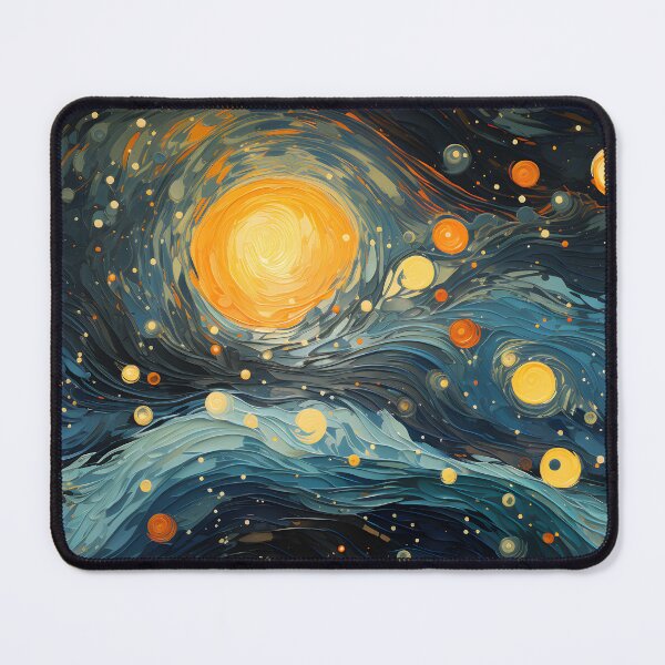 Item preview, Van Gogh Starry Night Outer Space Pattern 18 designed and sold by DigitalPatternx.