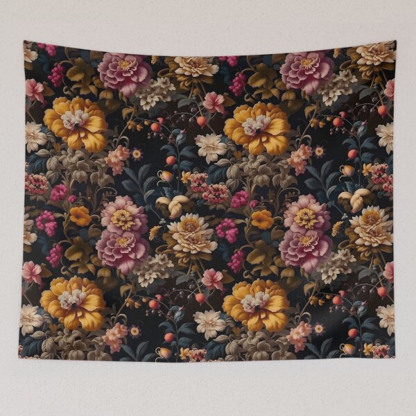 Item preview, Renaissance floral pattern designed and sold by Sissle.