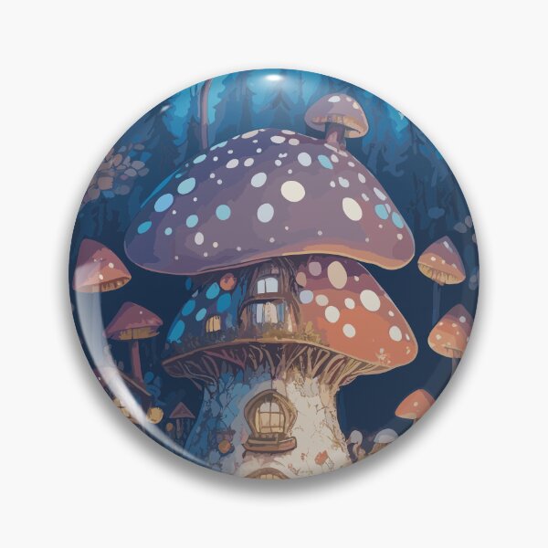 Item preview, Fairy tale mushroom house  designed and sold by HappyMoodDesign.