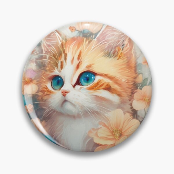 Item preview, Cute Colorful Kawaii Anime Cat designed and sold by atatenterprise.