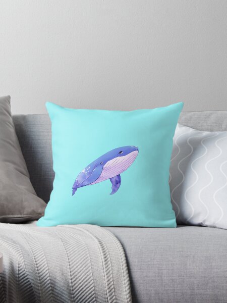 Artikel-Vorschau von Aquarell-Stil, Tieraufkleber. Tiere-Serie – süßer Blauwal – angenehmer Blauwal – Tier in Kleidung, designt und verkauft von Barathumdesing.