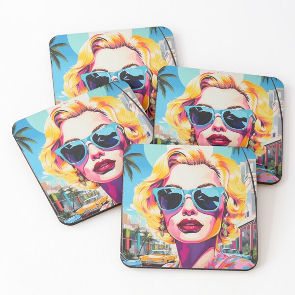 Item preview, Platinum Icon: Marilyn style Pop Art Portrai designed and sold by Moisky Art.