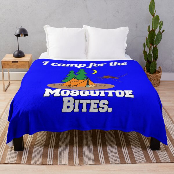 Item preview, Funny Camper Design I Camp For The Mosquito Bites designed and sold by fantasticdesign.