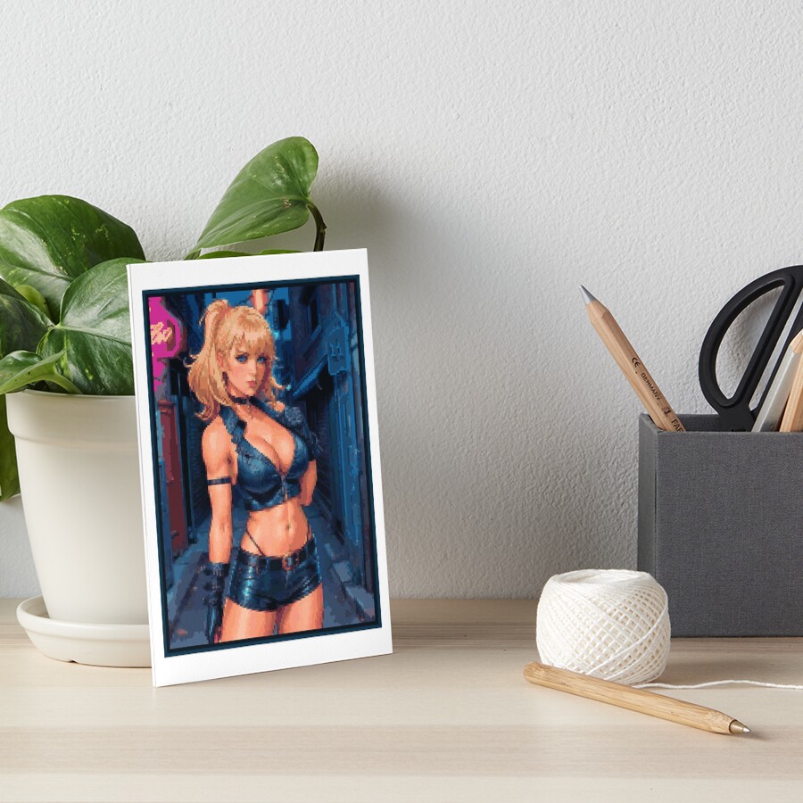 Item preview, Art Board Print designed and sold by 8bitglam.