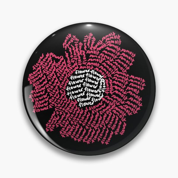 Item preview, Pink Letter Flower designed and sold by Illustrationsbyv .