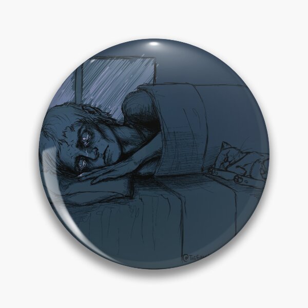 Item preview, 3AM Thoughts with Cat designed and sold by TheGreyInMe.